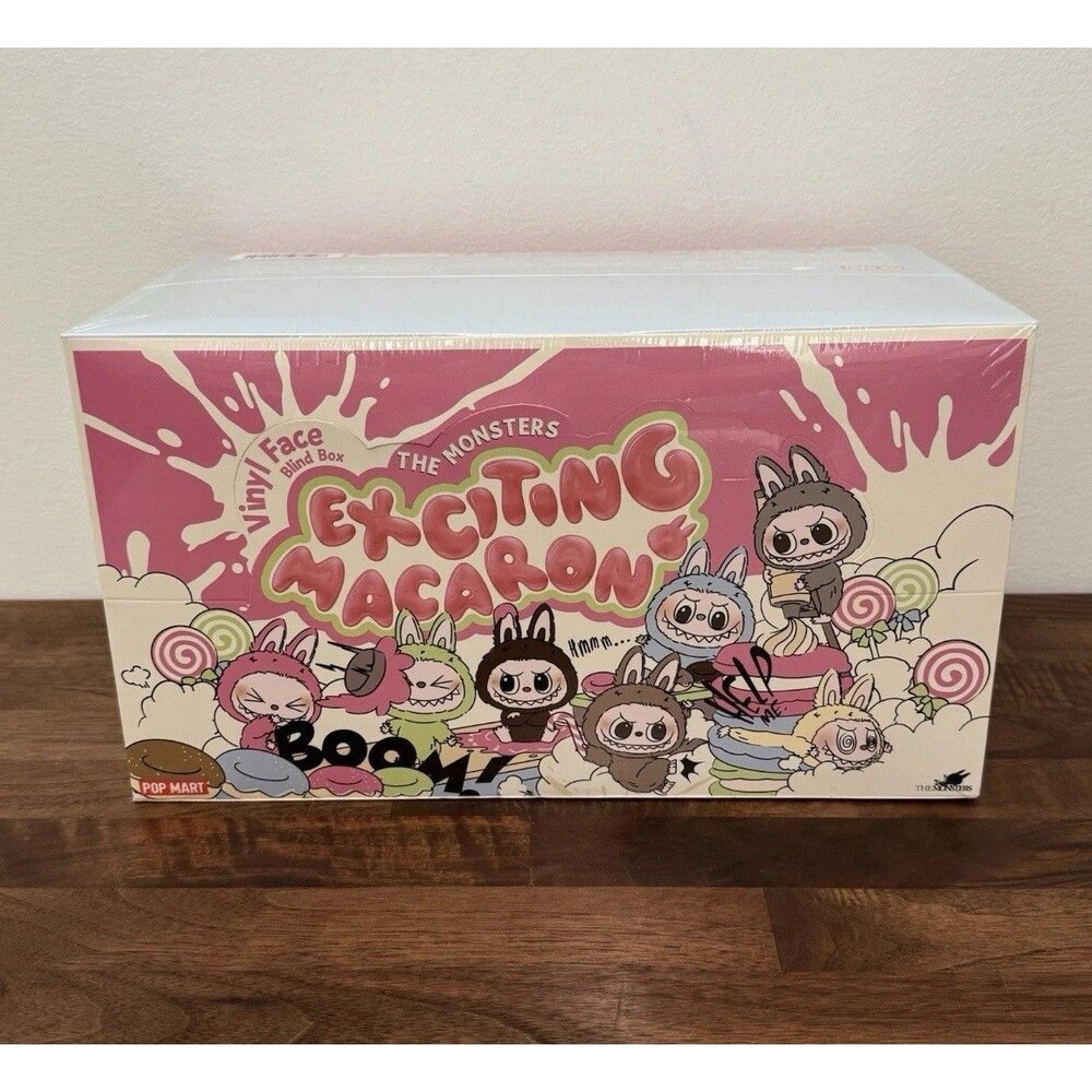AUTHENTIC POP MART LABUBU The Monsters Exciting Macaron - Whole Box - US SELLER